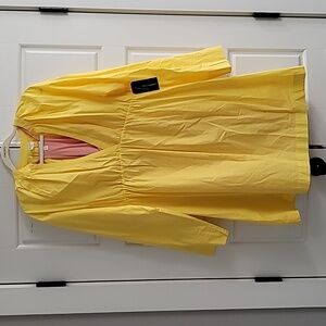 NWT Melrose and Market cotton mini long sleeve dress with lining dress, size L